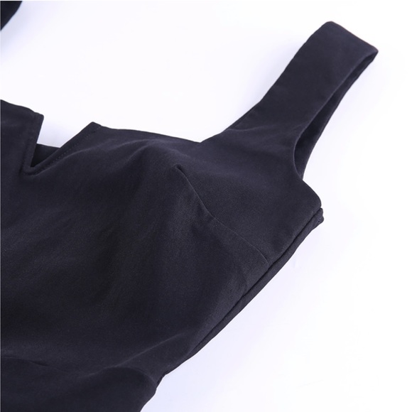 Darïa Sexy Tank Sleeveless Cutaway Slit Mini Dress, Movement Stretch - Picture 6 of 9